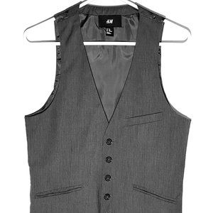 H&M Men's Gray Suit Vest